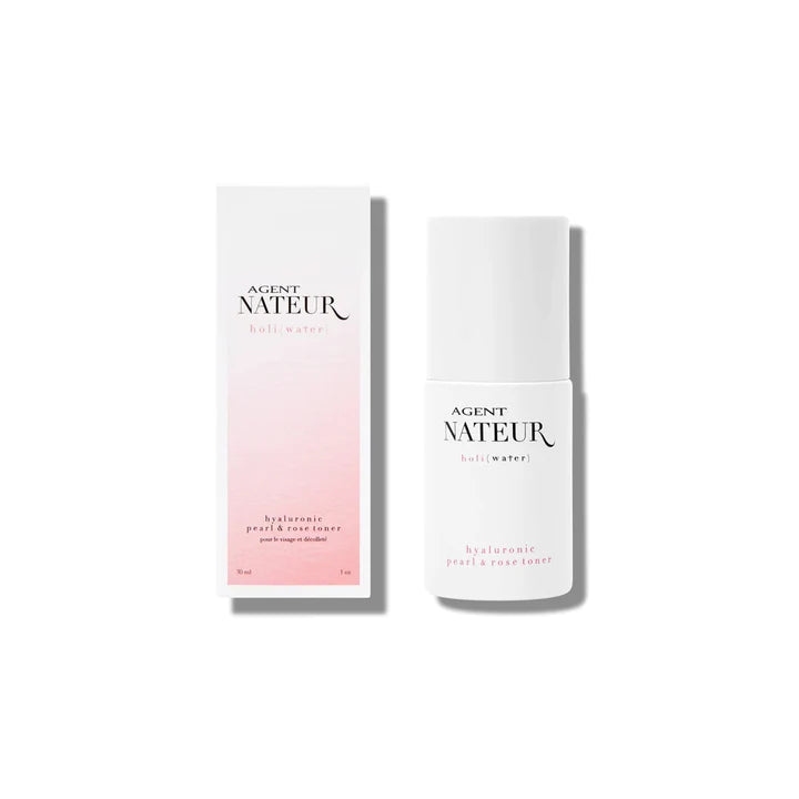 Agent Nateur holi (water) pearl and rose hyaluronic toner (30ml)